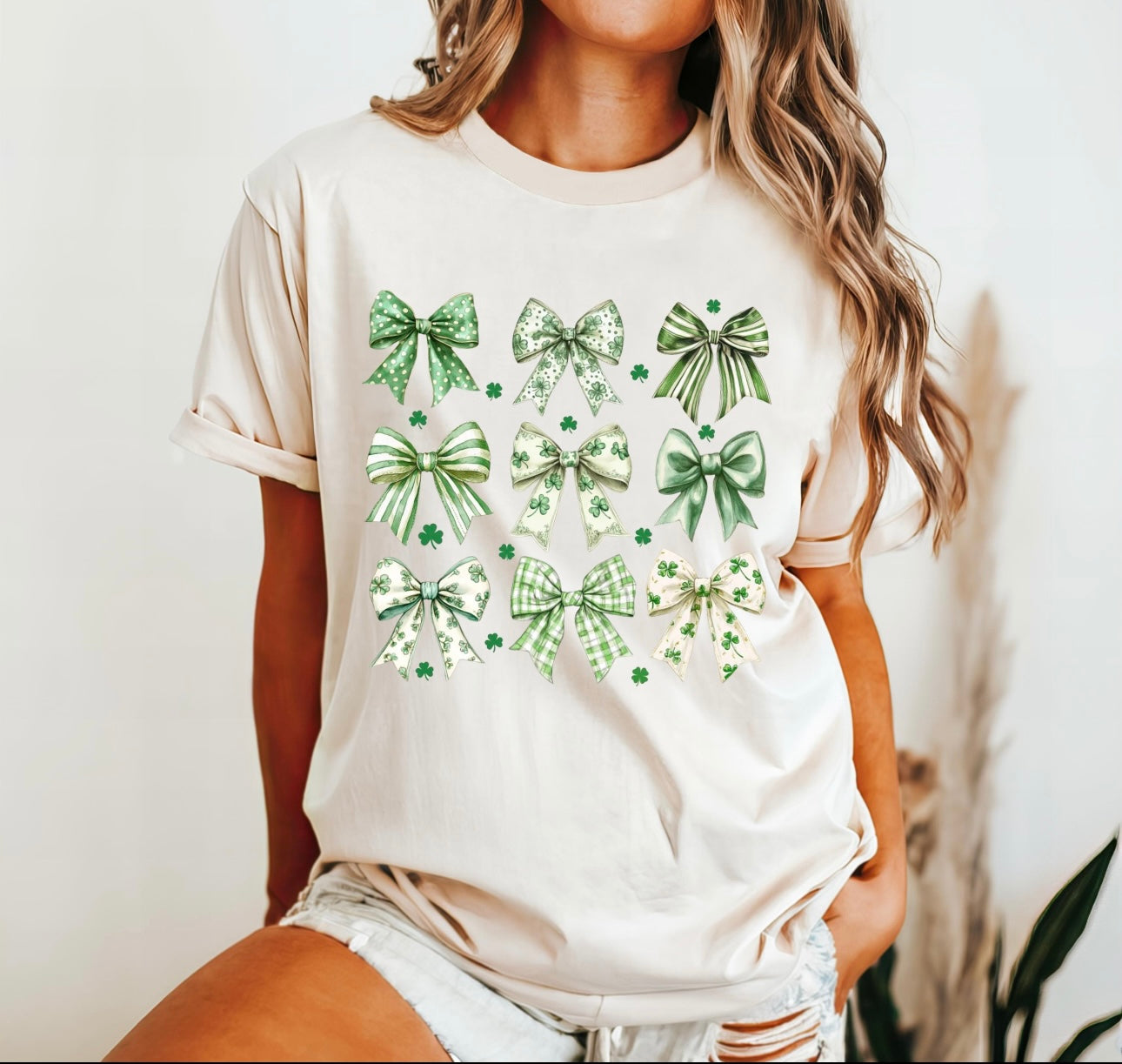 St Patrick’s Day Bows