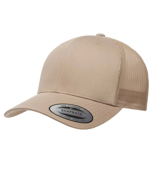 Retro Trucker Hat Khaki