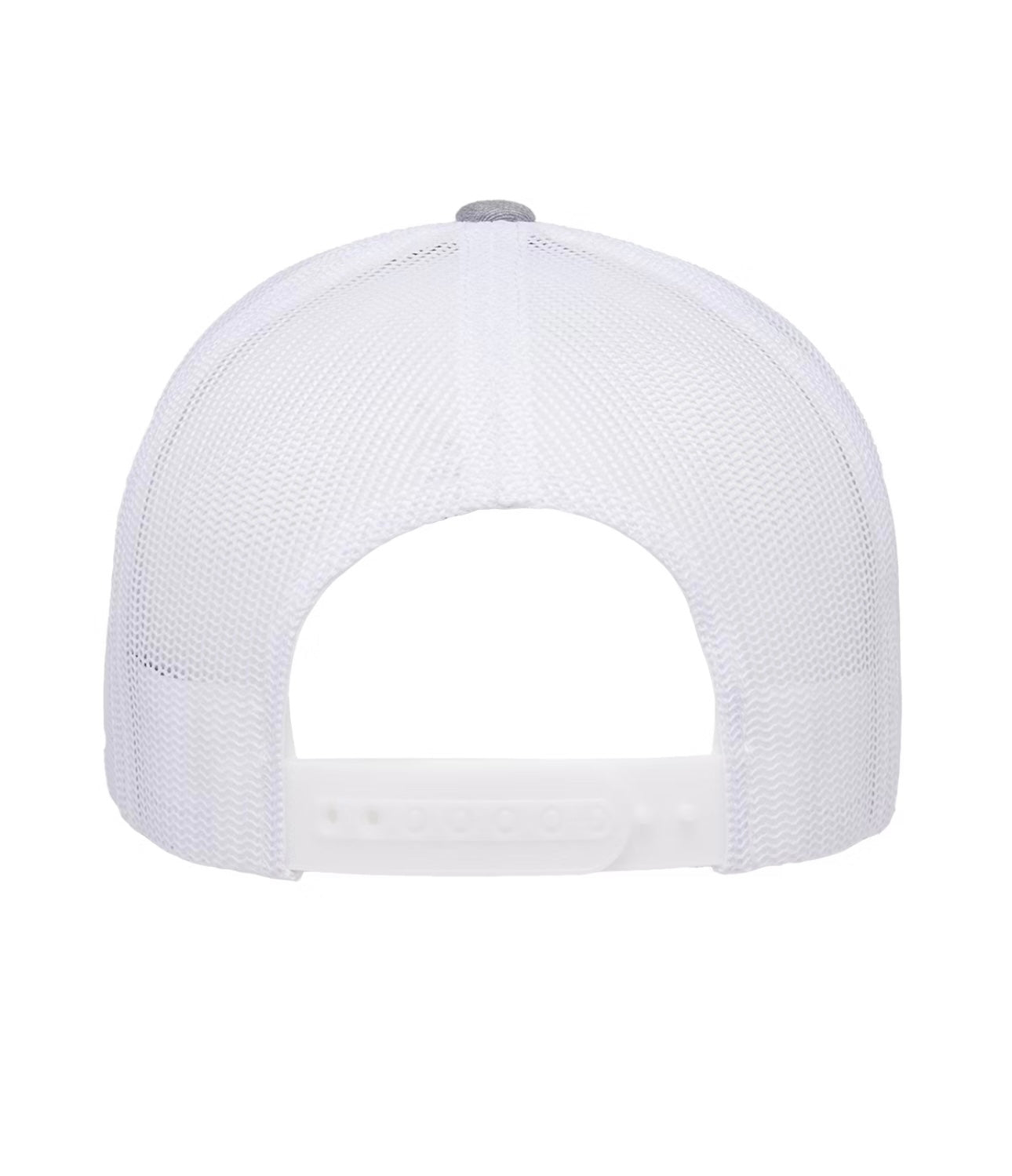 Retro Trucker Hat Heather Gray & White
